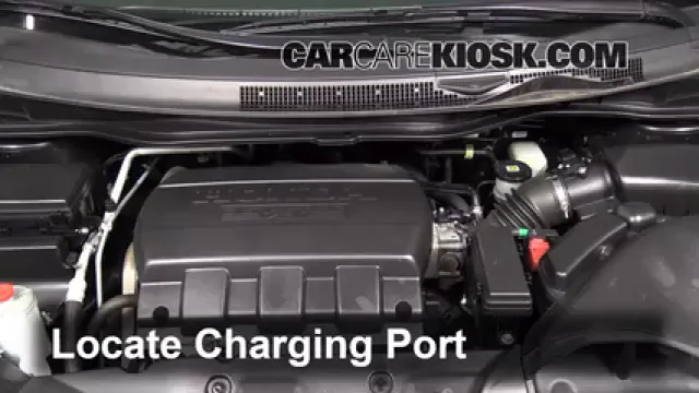 2011 Honda Odyssey EX-L 3.5L V6 Aire Acondicionado Agregar Freón